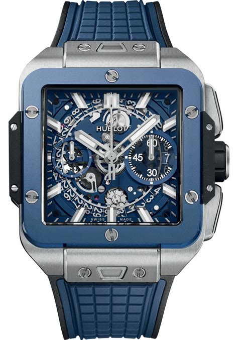 hublot style uhren|Hublot square bang watch.